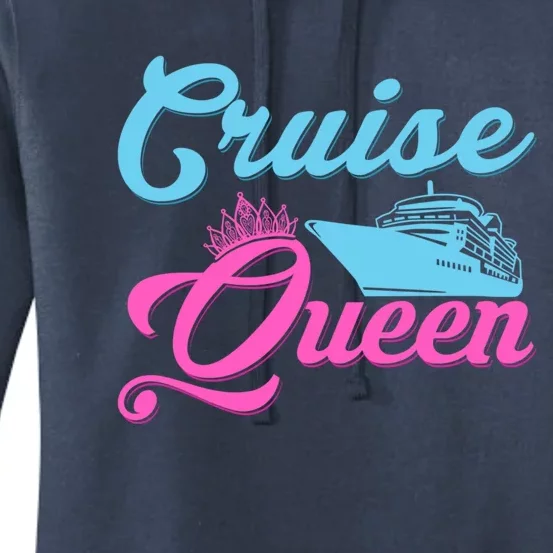 Cruise Queen Crusing Vacation Cruiser Cool Gift Women's Pullover Hoodie