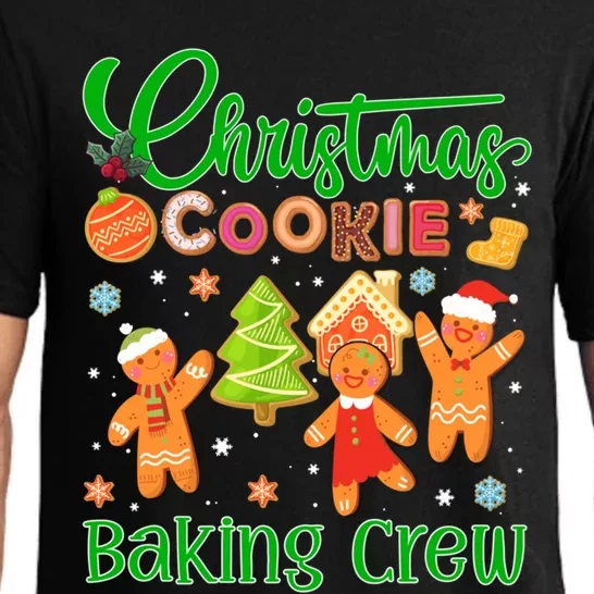 Christmas Quote Christmas Cookie Baking Crew Gift Pajama Set