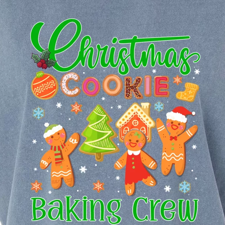 Christmas Quote Christmas Cookie Baking Crew Gift Garment-Dyed Women's Muscle Tee