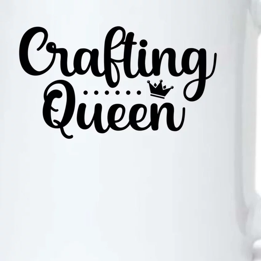 Crafting Queen Crafgift Black Color Changing Mug