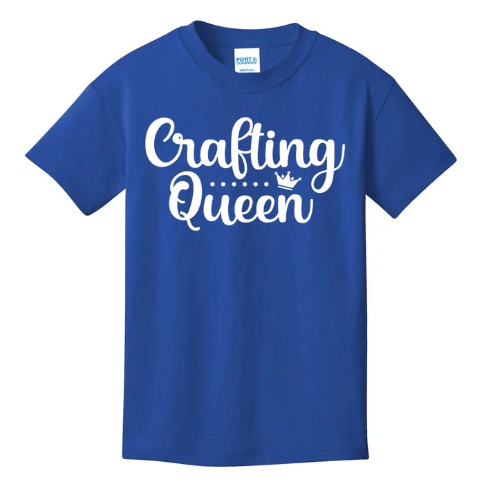 Crafting Queen Crafgift Kids T-Shirt