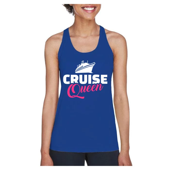 Cruise Queen Cute Gift Women's Racerback Tank