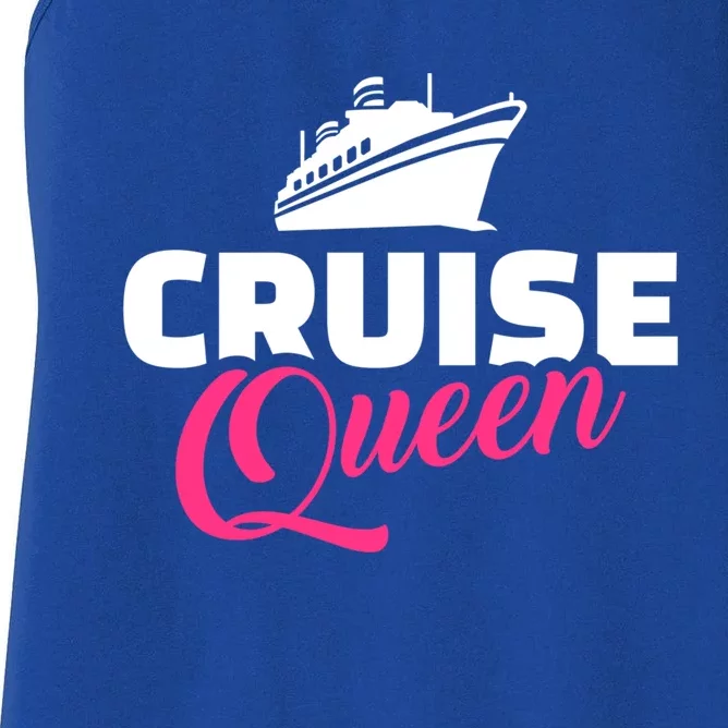 Cruise Queen Cute Gift Women's Racerback Tank