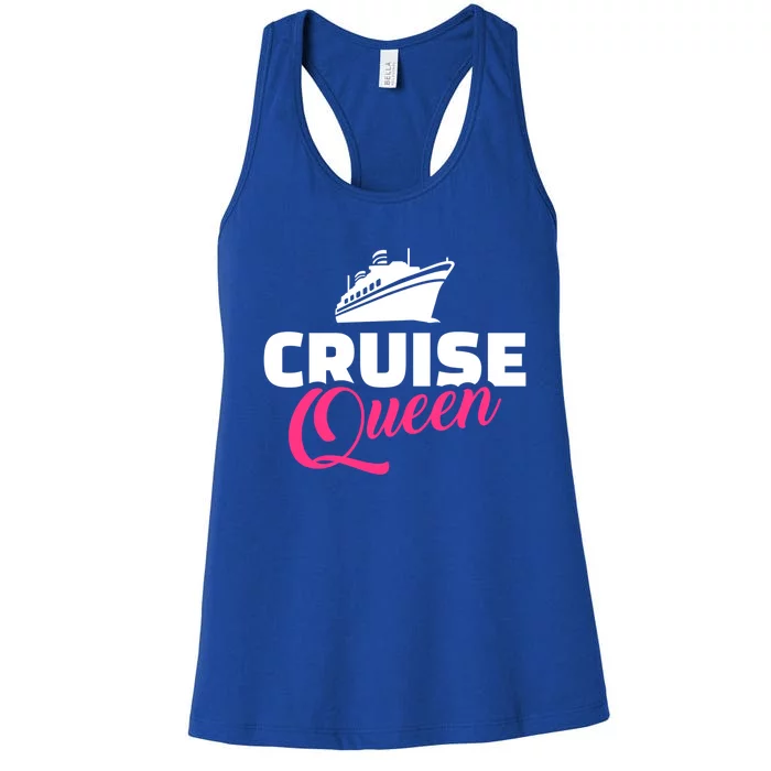 Cruise Queen Cute Gift Women's Racerback Tank