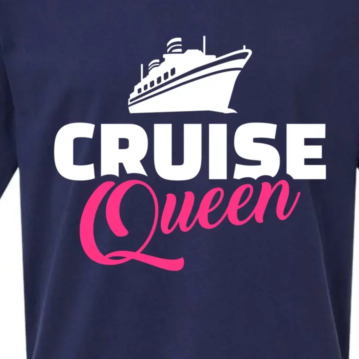 Cruise Queen Cute Gift Sueded Cloud Jersey T-Shirt