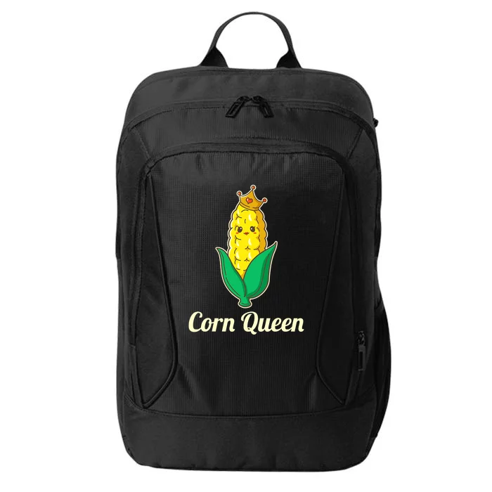 Corn Queen Cute Sweet Corn Design City Backpack