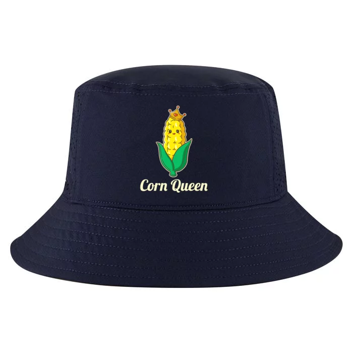 Corn Queen Cute Sweet Corn Design Cool Comfort Performance Bucket Hat