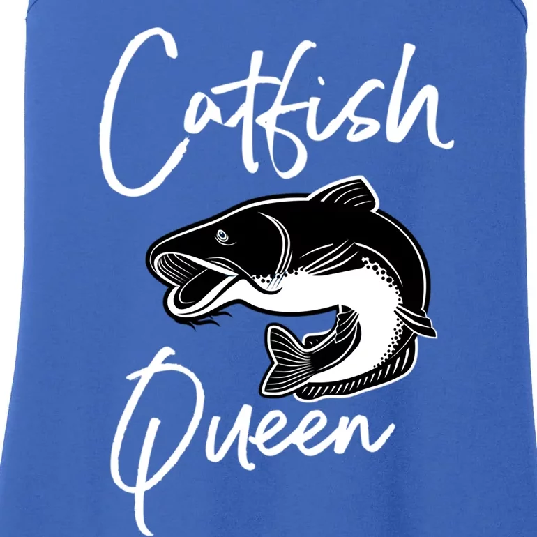 Catfish Queen Design Catfish Farmer Idea Cool Gift Ladies Essential Tank