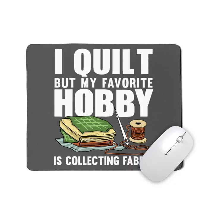 Cool Quilting For Women Grandma Quilt Knitting Sewing Lovers Mousepad