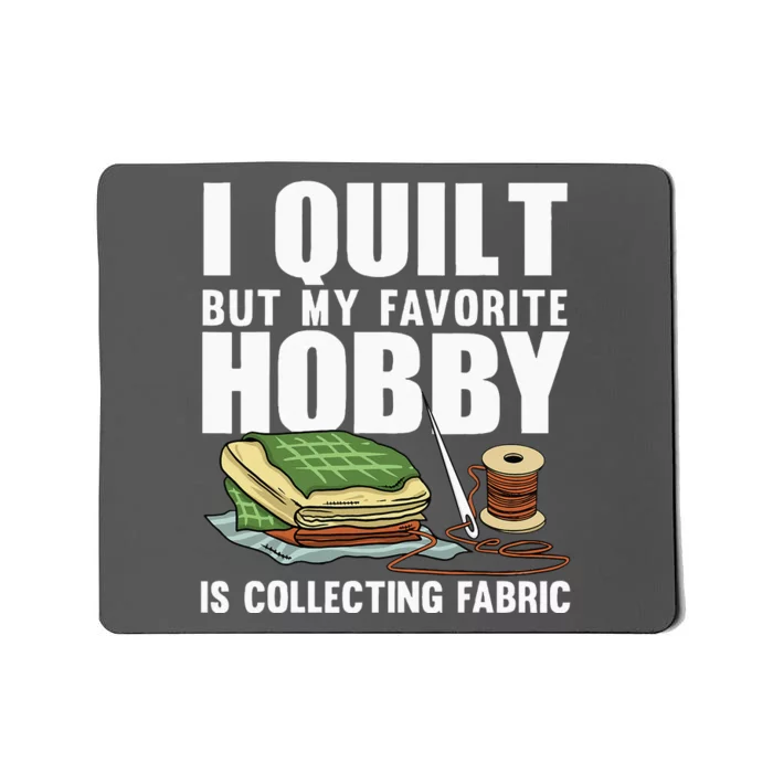 Cool Quilting For Women Grandma Quilt Knitting Sewing Lovers Mousepad