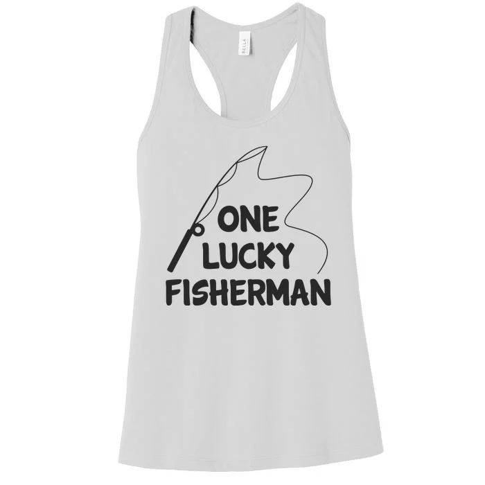 Catfish Queen Funny Fishing Catfishing Women's Racerback Tank