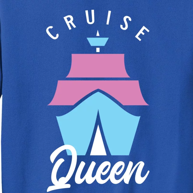 Cruise Queen Funny Cruising Cool Gift Sweatshirt