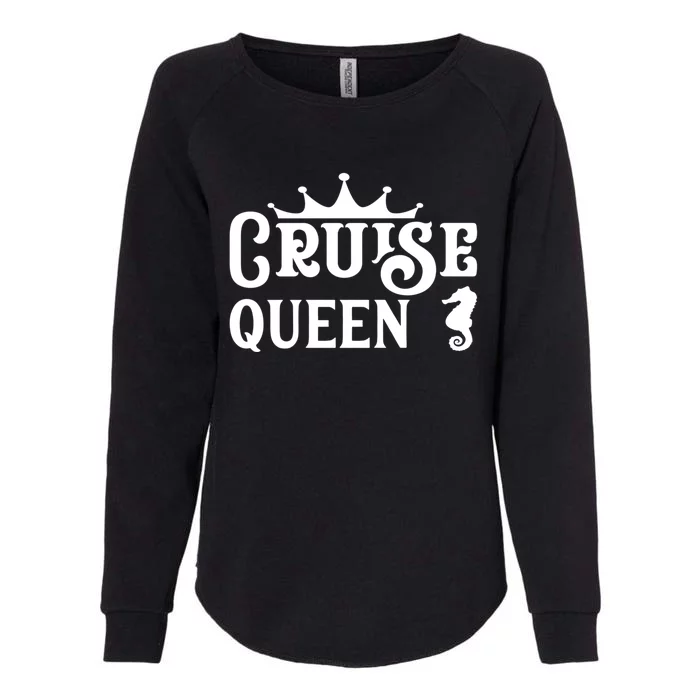 Cruise Queen Gift Womens California Wash Sweatshirt