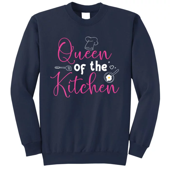 Cooking Queen Kitchen Funny Gift For Chef Culinary Student Sweatshirt