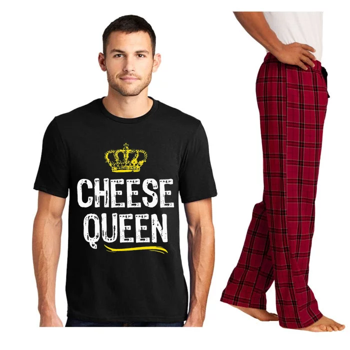 Cheese Queen Lover Funny Cool Cute Gift Pajama Set