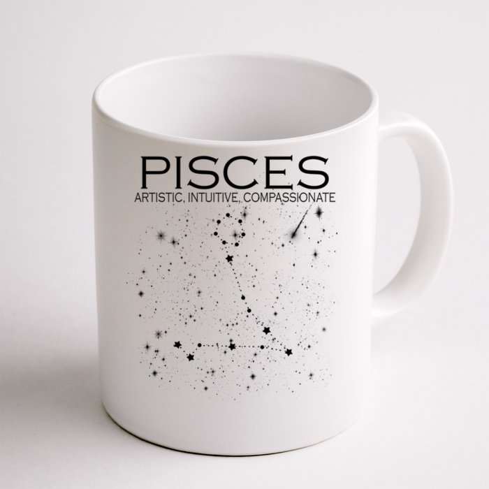 Constellation Quote Pisces Zodiac Design Horoscope Gift Funny Gift Front & Back Coffee Mug