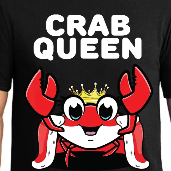 Crab Queen | Womens Crab Pajama Set