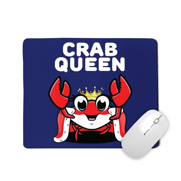 Crab Queen | Womens Crab Mousepad