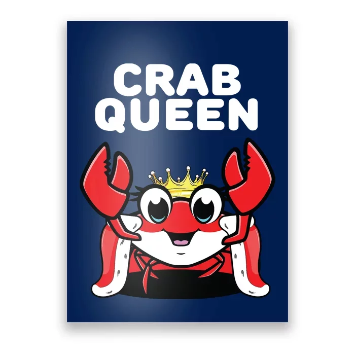 Crab Queen | Womens Crab Poster