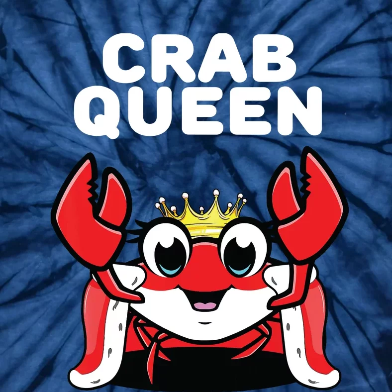 Crab Queen | Womens Crab Tie-Dye T-Shirt