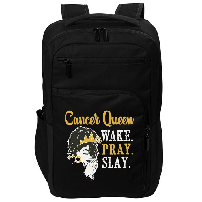 Cancer Queen Zodiac Sign Birthday Astrology Impact Tech Backpack