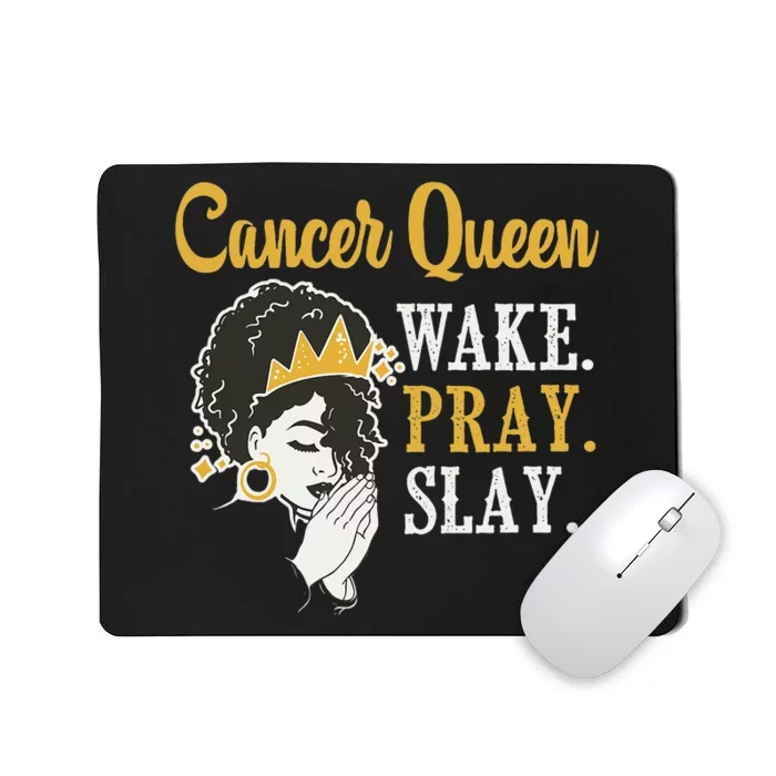 Cancer Queen Zodiac Sign Birthday Astrology Mousepad