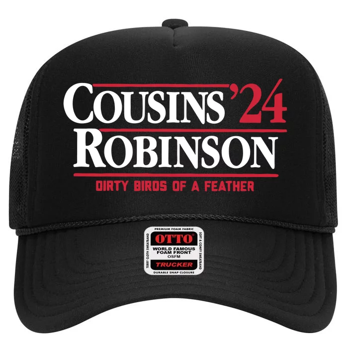 Cousins Robinson 24 Dirty Biros Of A Feather High Crown Mesh Trucker Hat