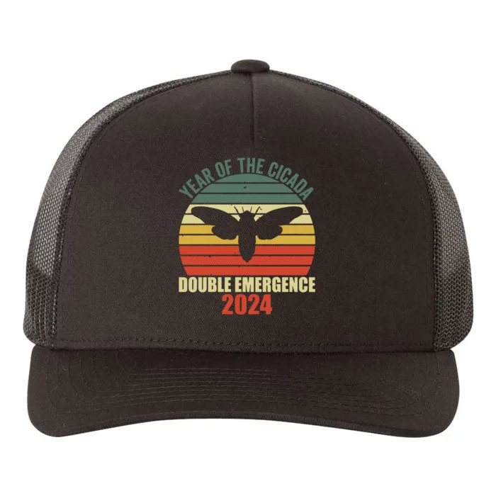 Cicada Retro 2024 Cicada Yupoong Adult 5-Panel Trucker Hat