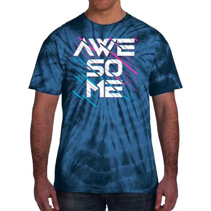 Cool Retro 80's Eighties Pattern Awesome Tie-Dye T-Shirt