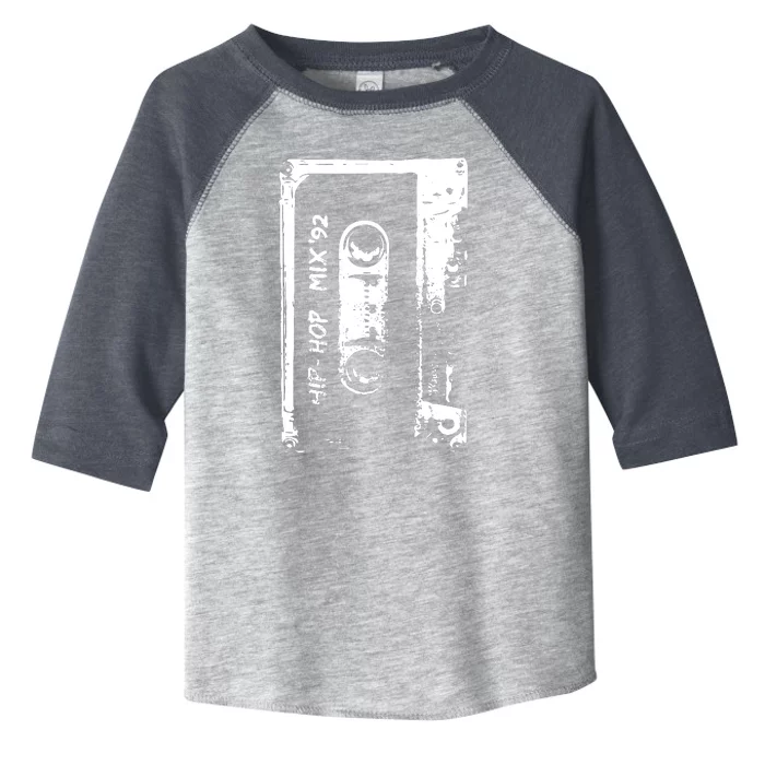 Cassette Retro 90s Style Toddler Fine Jersey T-Shirt