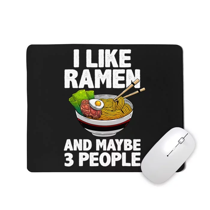 Cool Ra Anime Ra Noodle Soup Cup Noodles Mousepad