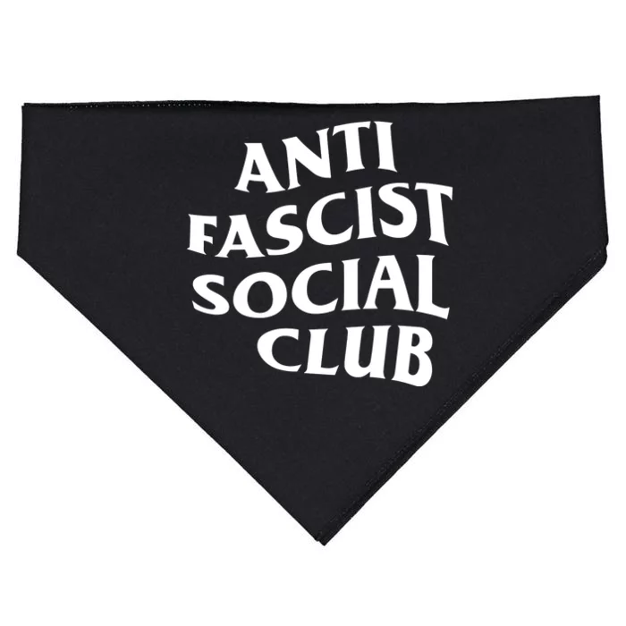 Chaya Raichik Anti Fascist Social Club USA-Made Doggie Bandana