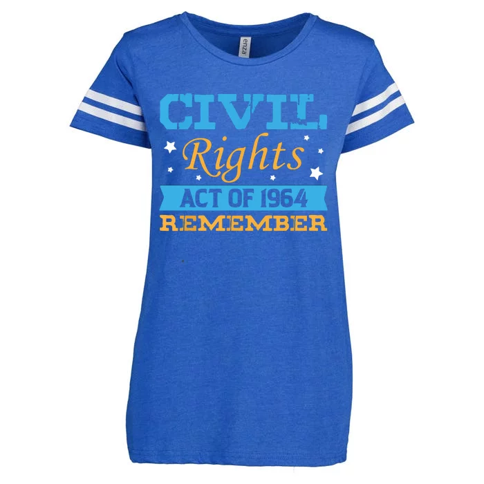 Civil Rights Act Of 1964 Remember Human History Not Forget Enza Ladies Jersey Football T-Shirt