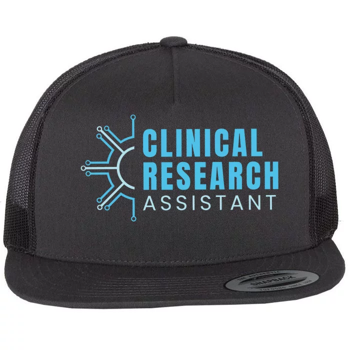 Clinical Research Assistant Flat Bill Trucker Hat