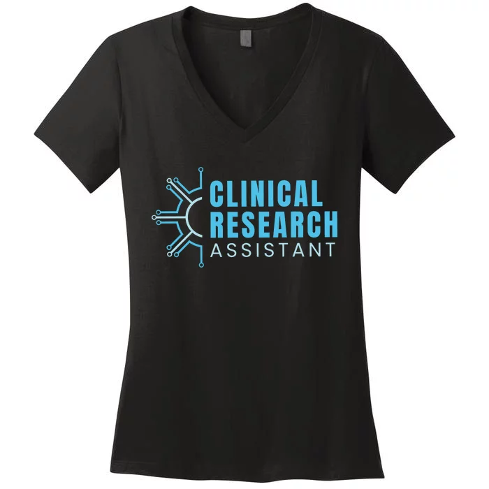 Clinical Research Assistant Women's V-Neck T-Shirt