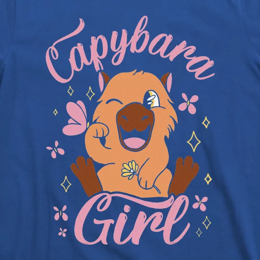 Capybara Rodent Animals Capybaras Funny Capybara T-Shirt