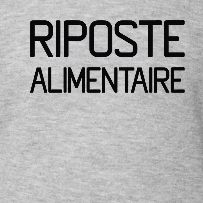 Clpressfr Riposte Alimentaire Toddler Sweatshirt