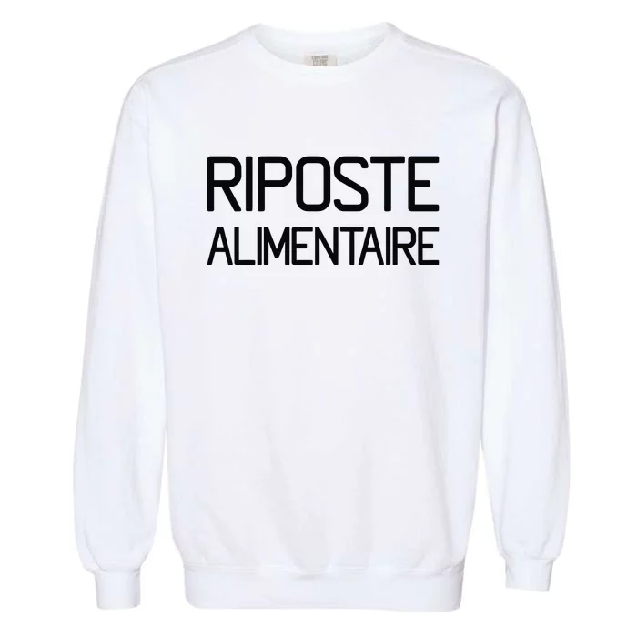 Clpressfr Riposte Alimentaire Garment-Dyed Sweatshirt