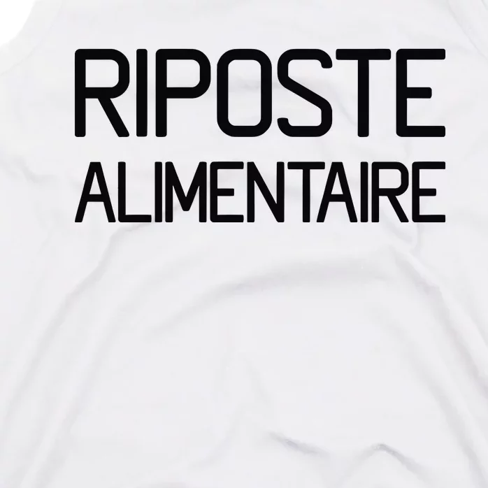 Clpressfr Riposte Alimentaire Tank Top