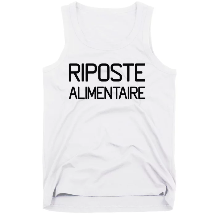 Clpressfr Riposte Alimentaire Tank Top