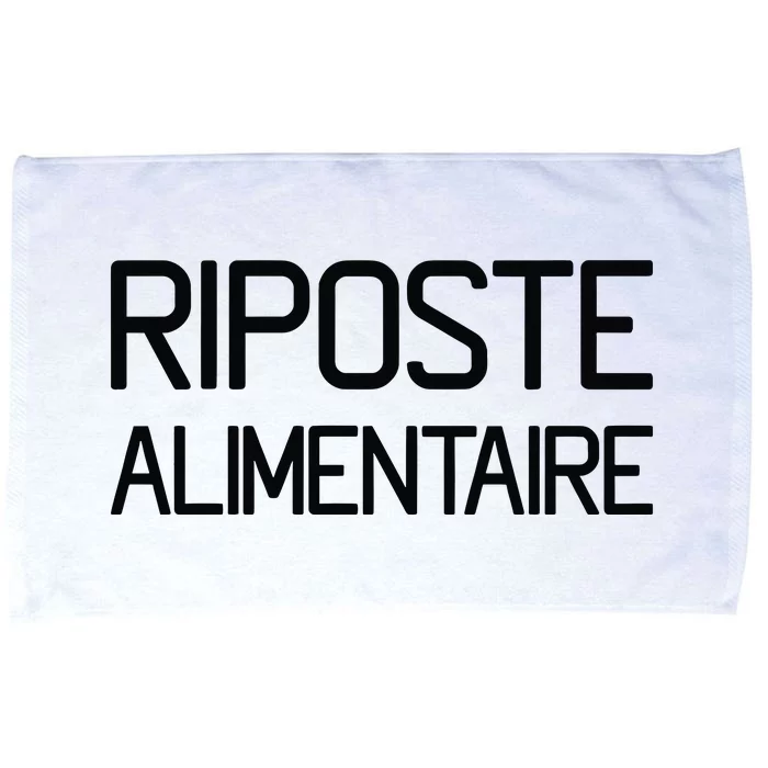 Clpressfr Riposte Alimentaire Microfiber Hand Towel