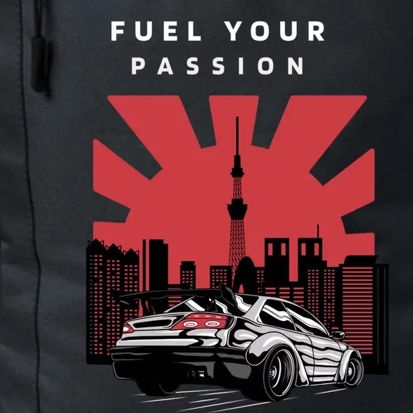 Cars Racing Automotive Lovers Retro Japan Auto Drifting Race Great Gift Daily Commute Backpack