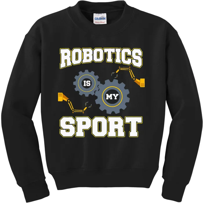 Cool Robotics Art Men Women Robot Engineering Programming Kids Sweatshirt