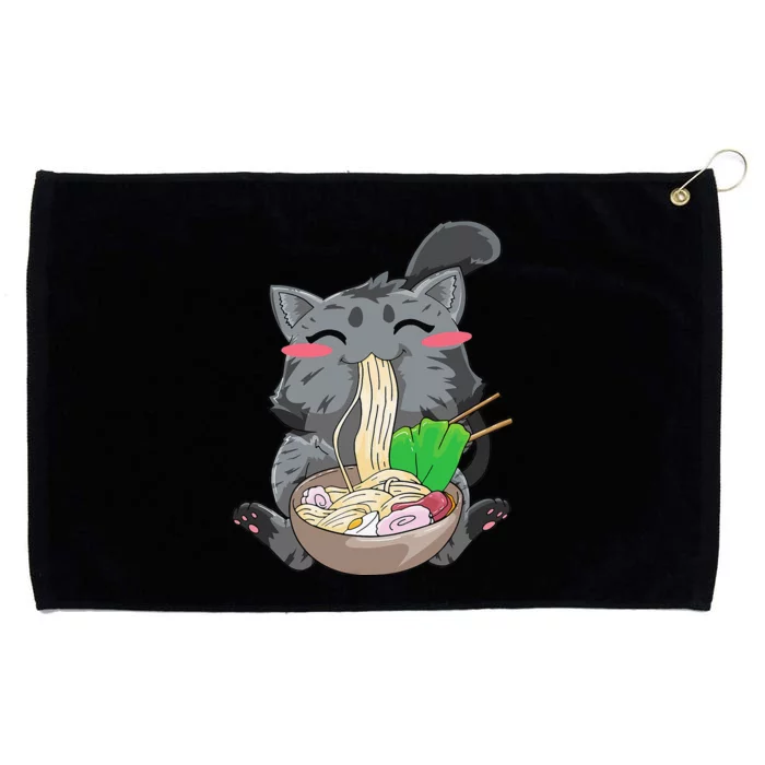 Cat Ra Anime Kawaii Neko Gift Grommeted Golf Towel