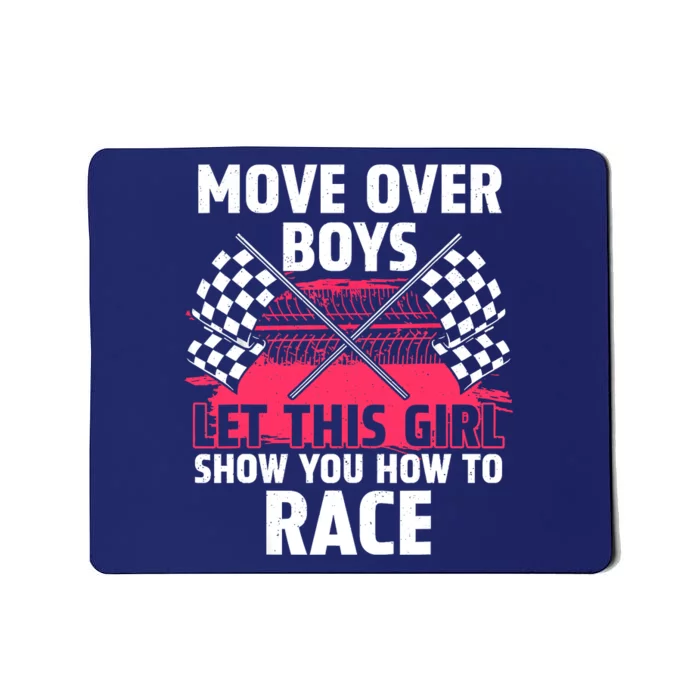 Car Racing Art Race Track Race Car Driver Mousepad