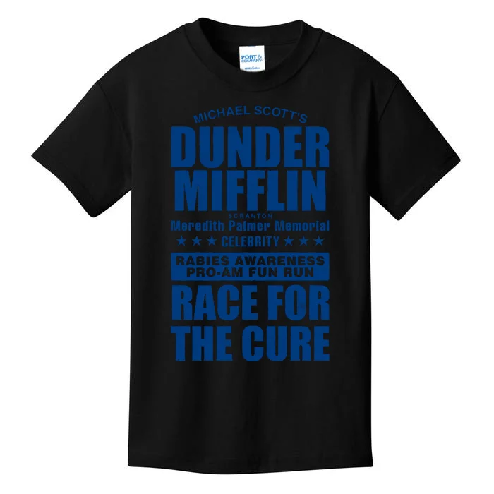 Celebrity Rabies Awareness Fun Run Race For The Cure Kids T-Shirt