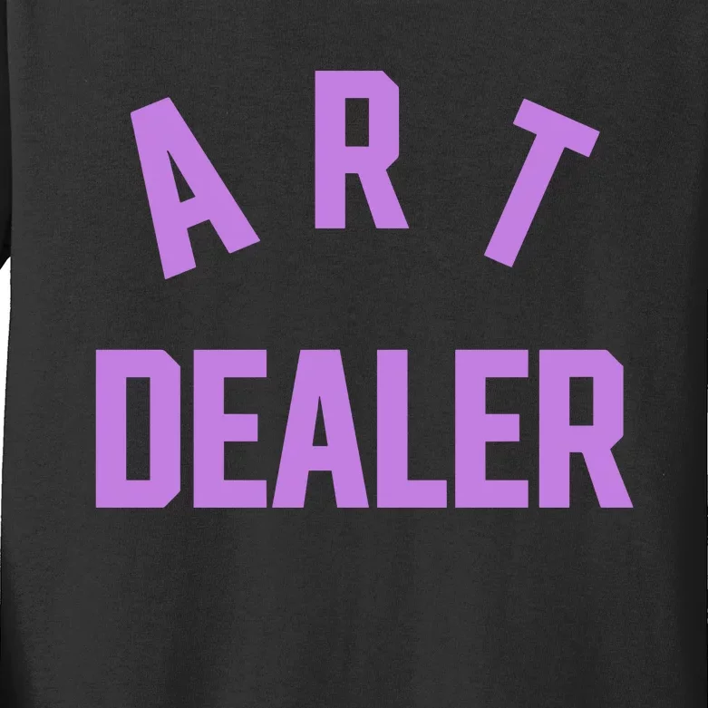 Carla Rockmore Art Dealer Kids Long Sleeve Shirt