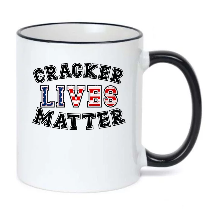 Cracker Lives Matter Black Color Changing Mug