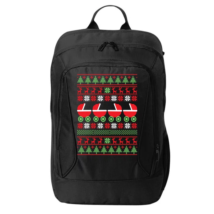 Cradle Ugly Christmas Sweater City Backpack