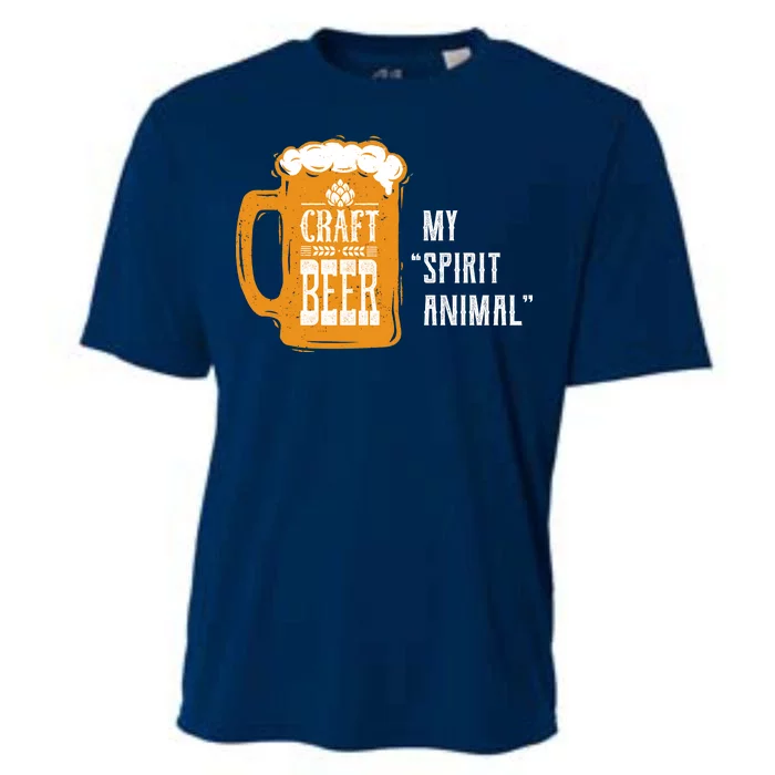 Craft Beer My Spirit Animal Cooling Performance Crew T-Shirt